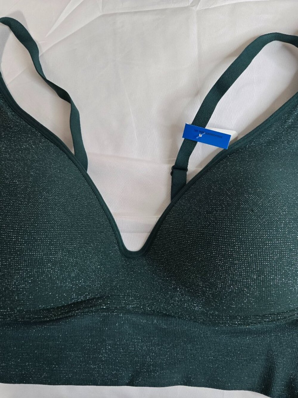 Maidenform XL sparkly green wirefree seamless lift bra Style: DM2316